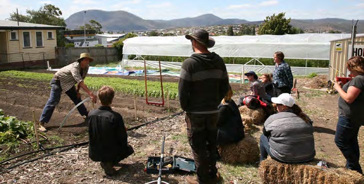 Green Thumbs At Hobart City Farm