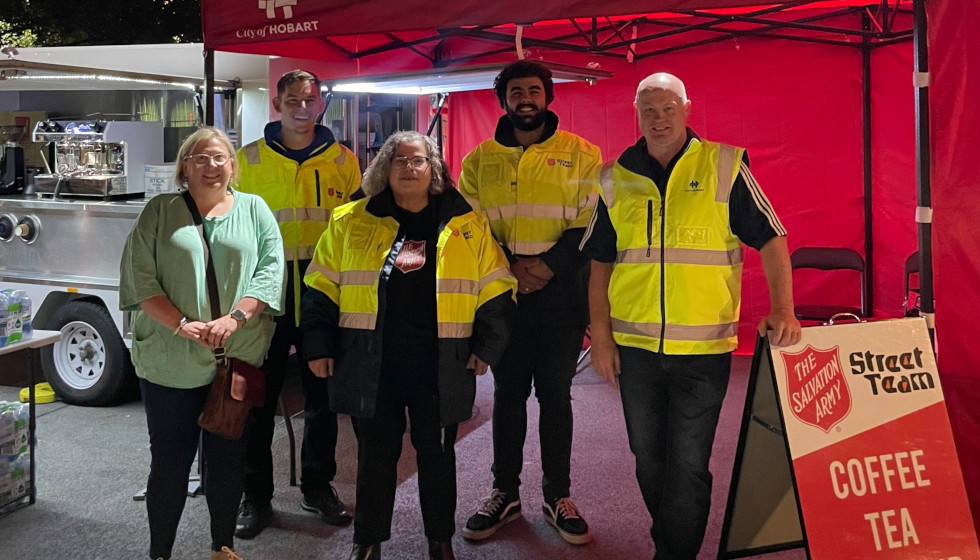 Hobart Street Teams Open New Marquee  