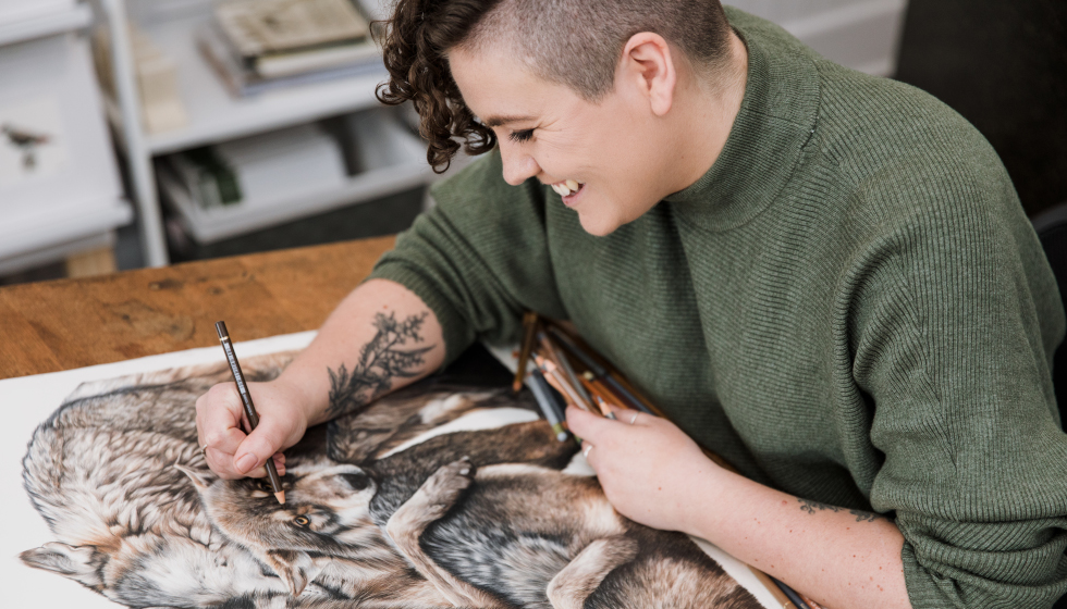 Latrobe artist Jenna Chartrand