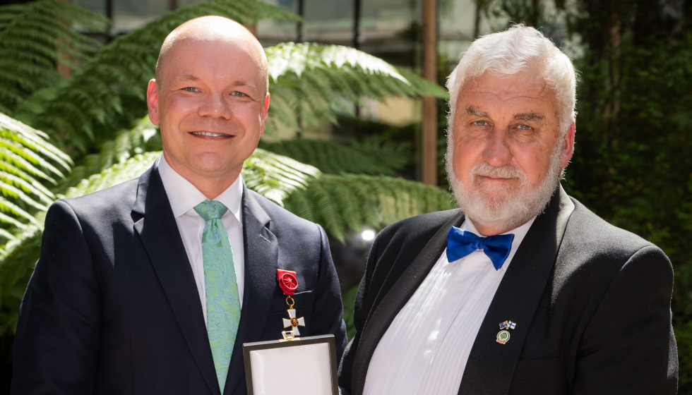 Tasmanian Bob Gordon Honoured By Finland’s President